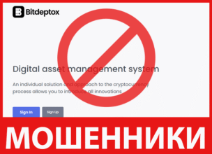 Bitdeptox лицевая сторона скрин
