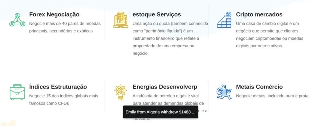 Crescer Forte Investimentos 1 скрин