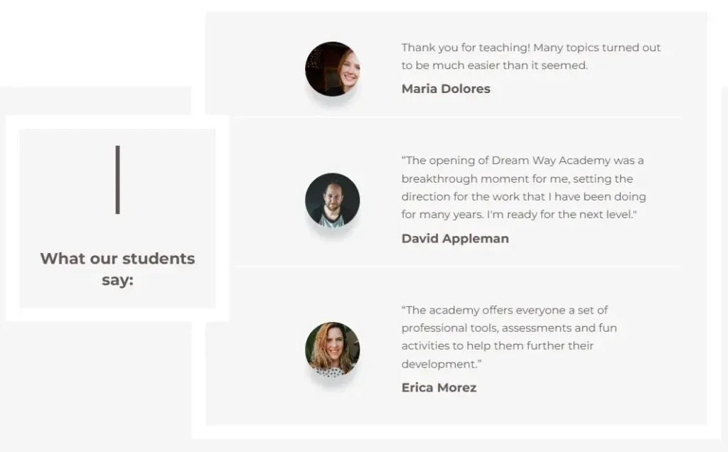 Dream Way Academy 2 скрин