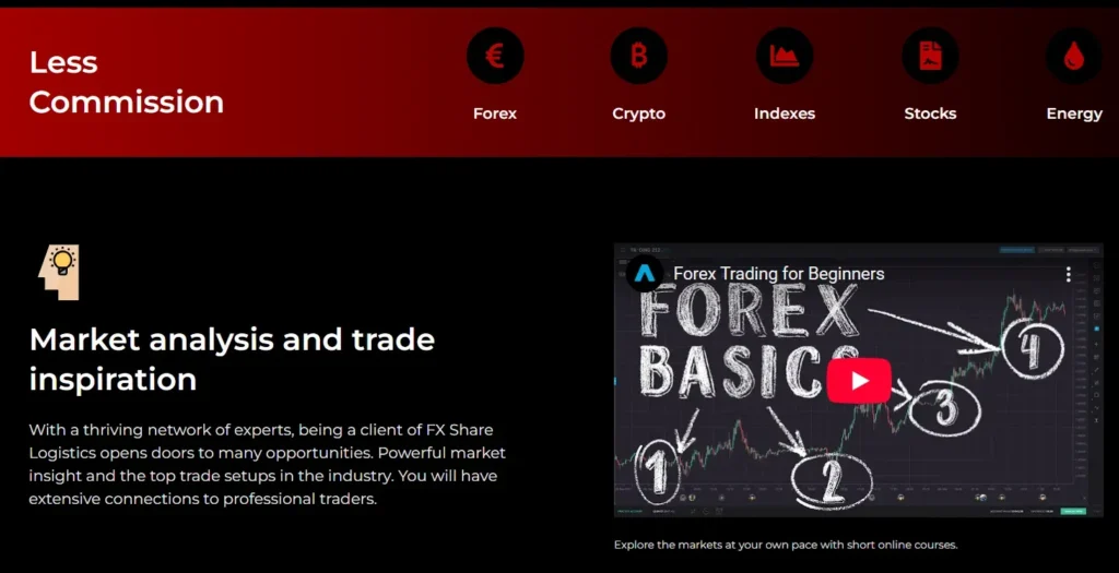 FX Share Logistics 1 скрин