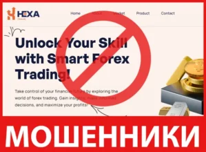 Hexa Trade лицевая сторона скрин
