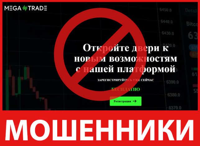 Mega Trade лицевая сторона скрин
