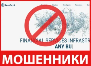 OpenPayd лицевая сторона скрин