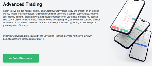 Orderflow Copytrading 1 скрин