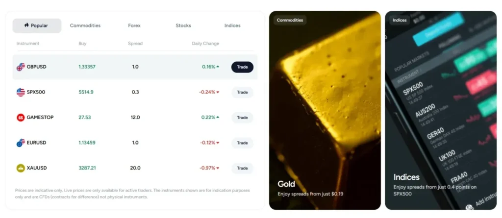 ThinkMarkets 1 скрин
