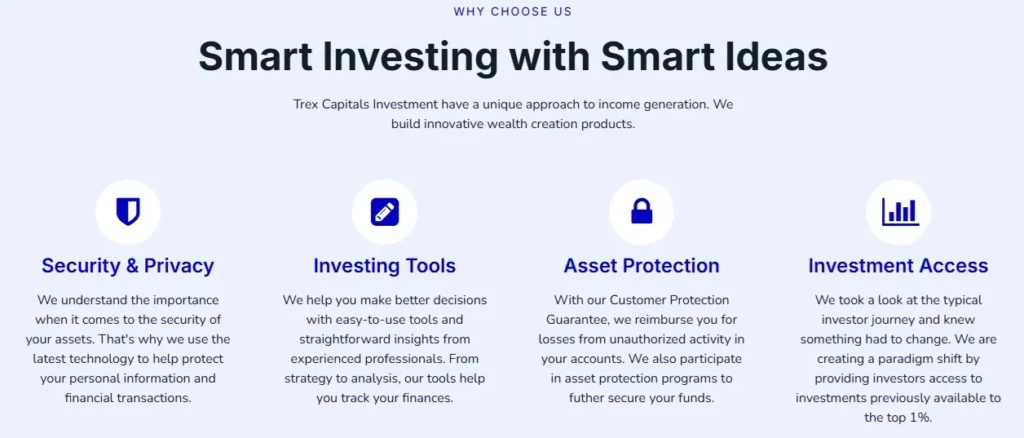 Trex Capitals Investment 2 скрин