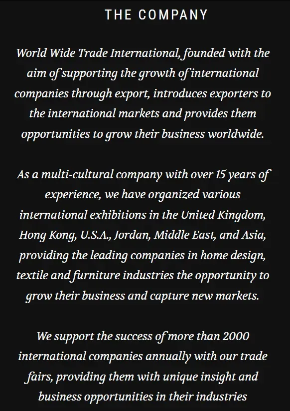 Worldwide Trade International 1 скрин