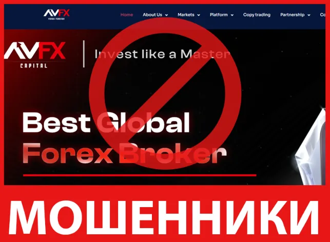 AVFX Capital лицевая сторона скрин