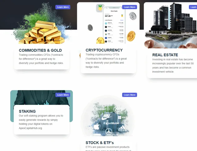 Apex Capital Hub 1 скрин