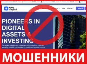 Apex Capital Hub лицевая сторона скрин