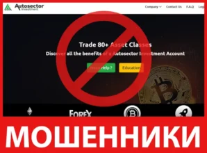 Autosector Investment лицевая сторона скрин