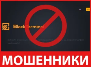 BlackTerminal лицевая сторона скрин
