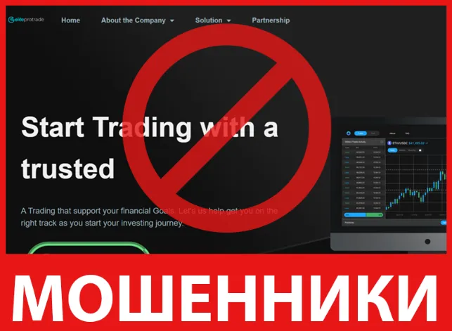 Elite ProTrade лицевая сторона скрин