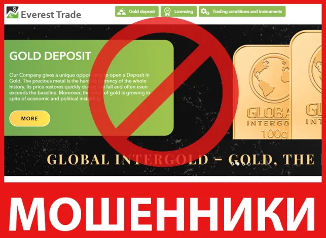 Everest Trade лицевая сторона скрин