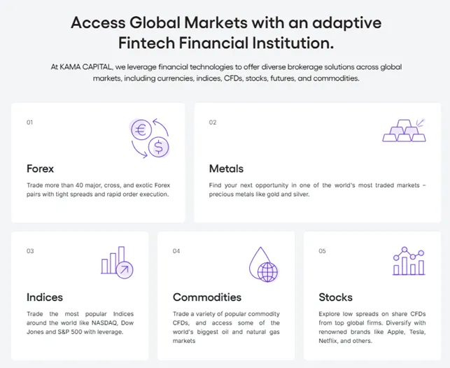 Kama Capital 1 скрин