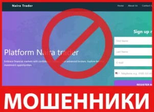 Naira Trader лицевая сторона скрин