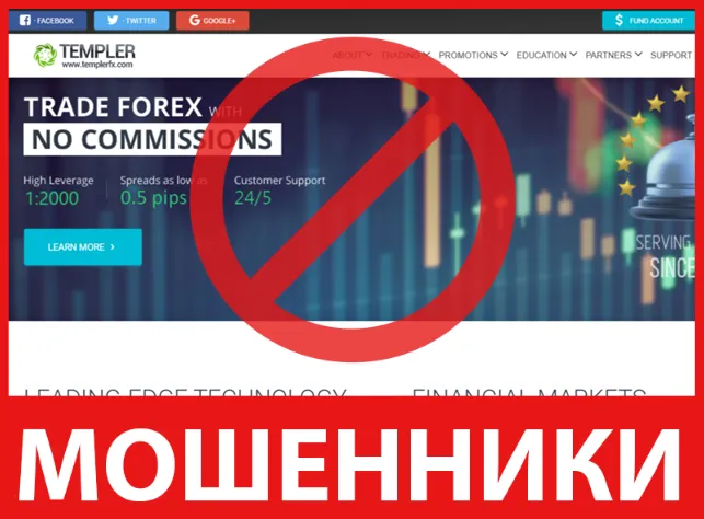 Templer FX лицевая сторона скрин