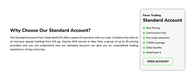 Trade World FX 1 скрин