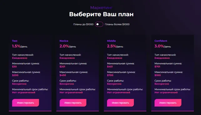 UPSIDE TRADE Company 2 скрин