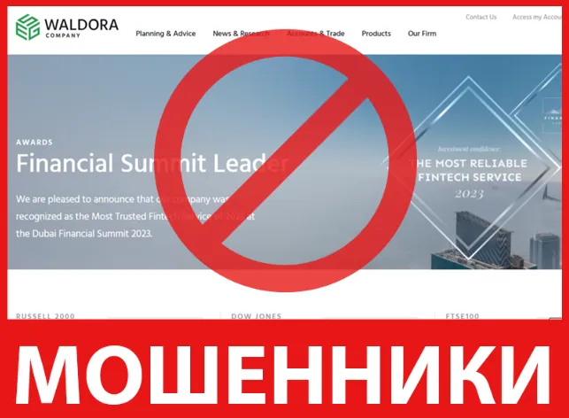 Waldora лицевая сторона скрин