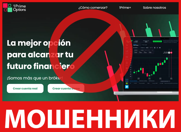 1PrimeOptions лицевая сторона скрин