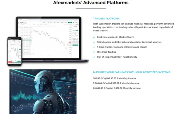 Afexmarkets 2 скрин