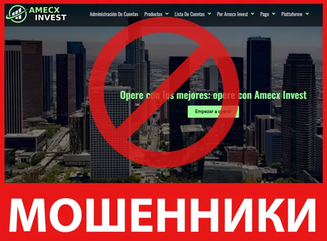 AmecxInvest лицевая сторона скрин