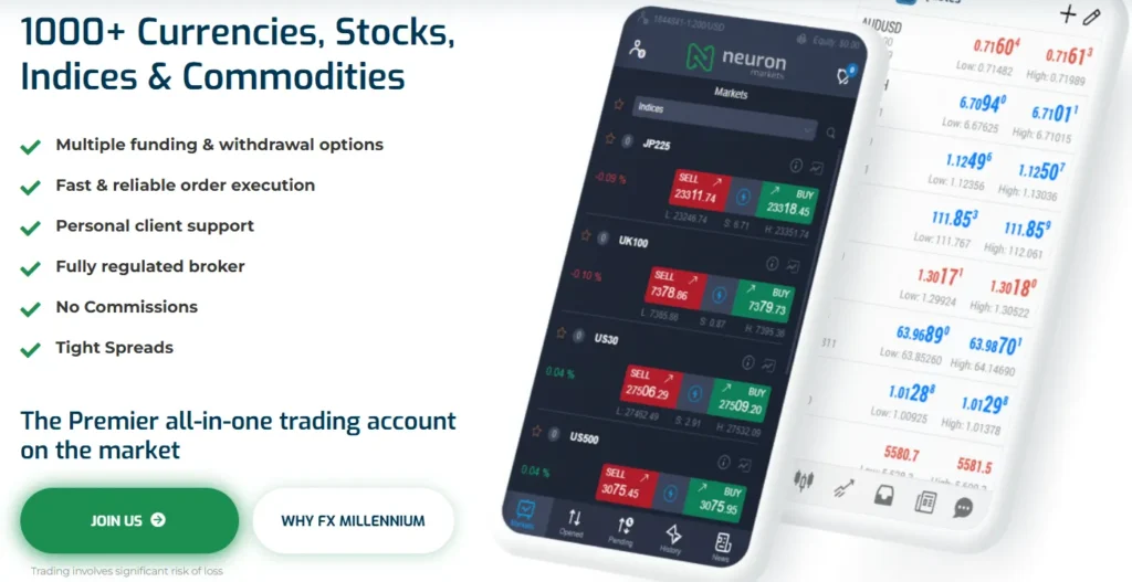 FX MILLENNIUM 1 скрин