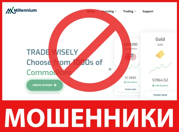 FX MILLENNIUM лицевая сторона скрин