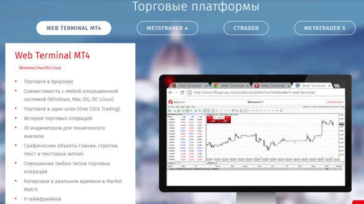 Fibo Group 2 скрин