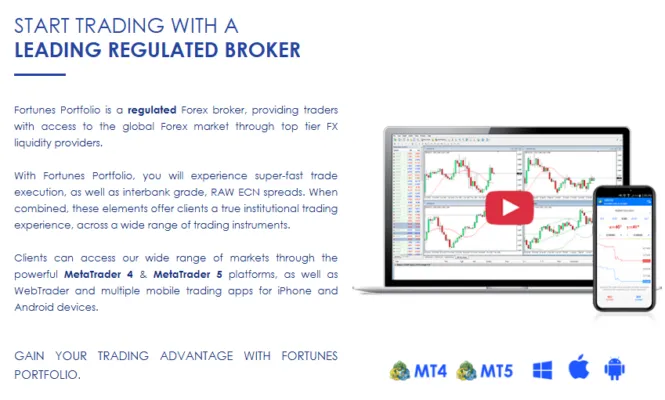 Fortunes Portfolio 2 скрин