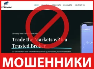 GTS Capital лицевая сторона скрин