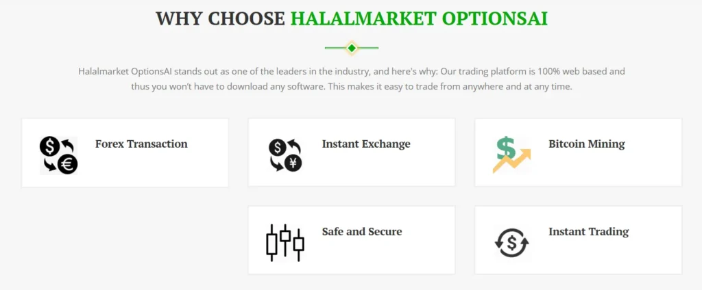 Halalmarket OptionsAI 1 скрин