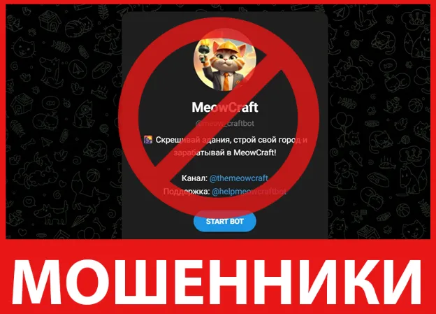 MeowCraft лицевая сторона скрин