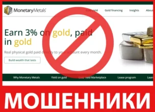 Monetary Metals лицевая сторона скрин