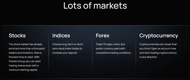 Premier Group 1 скрин