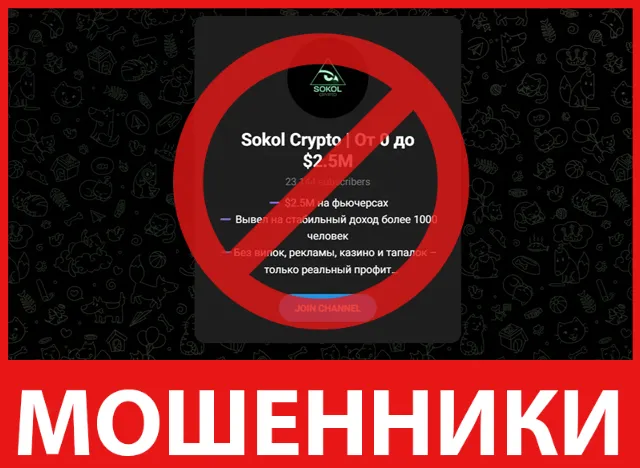 Sokol Cripto лицевая сторона скрин