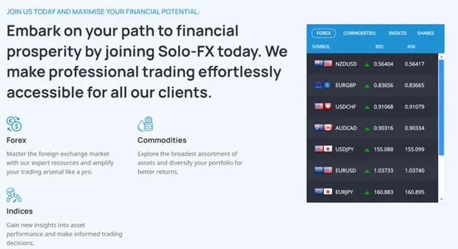 Solo Fx 1 скрин