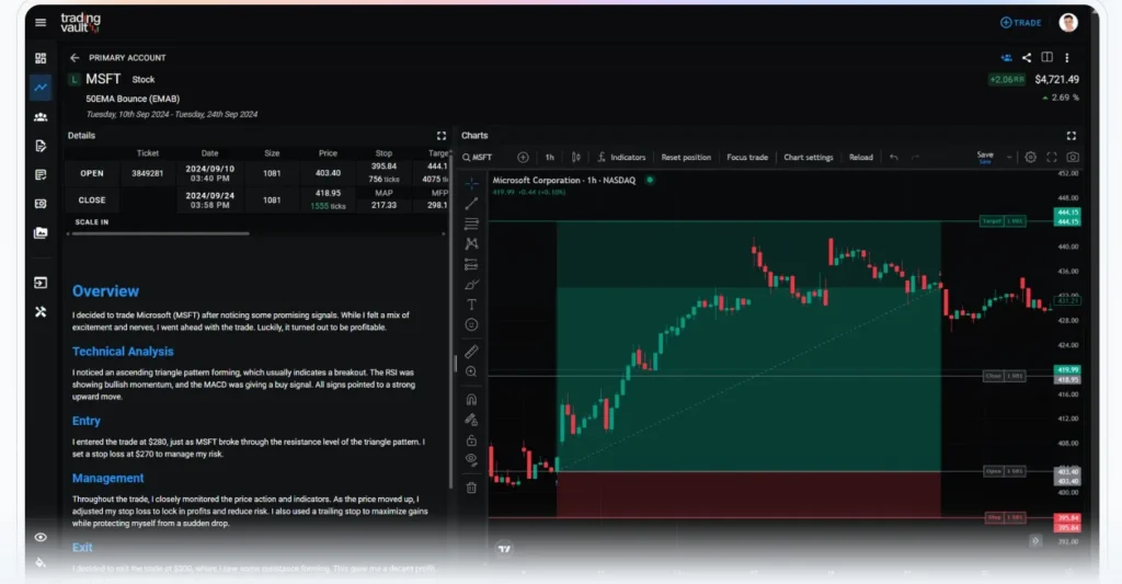 Trading Vault 1 скрин