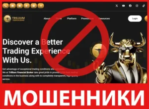 Trillium Financial Broker лицевая сторона скрин