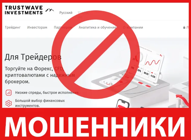 TrustWave Investments лицевая сторона скрин
