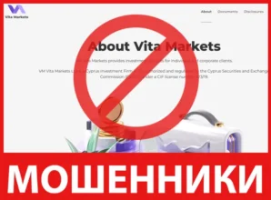 Vita Markets лицевая сторона скрин
