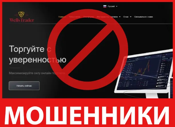 Wells Trader лицевая сторона скрин