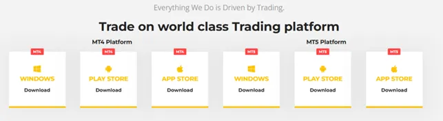 Ya Markets Limited 2 скрин