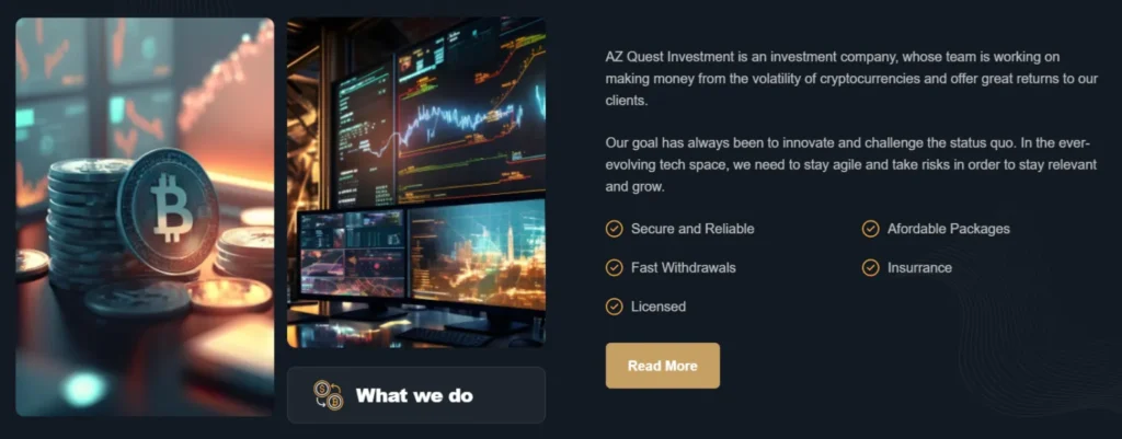 AZ Quest Investment 1 скрин