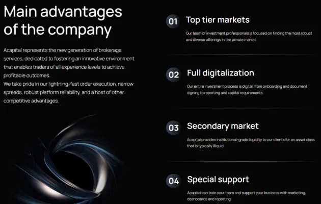 Acapital 2 скрин