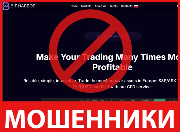 Bit Harbor лицевая сторона скрин