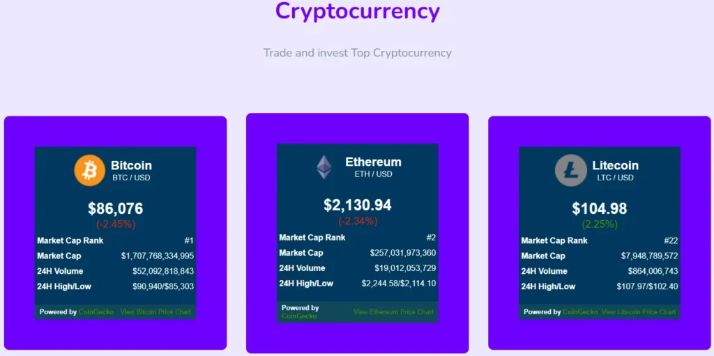 Elite CapitalNex 1 скрин