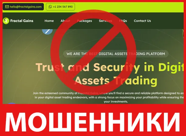 Fracatal Gains лицевая сторона скрин