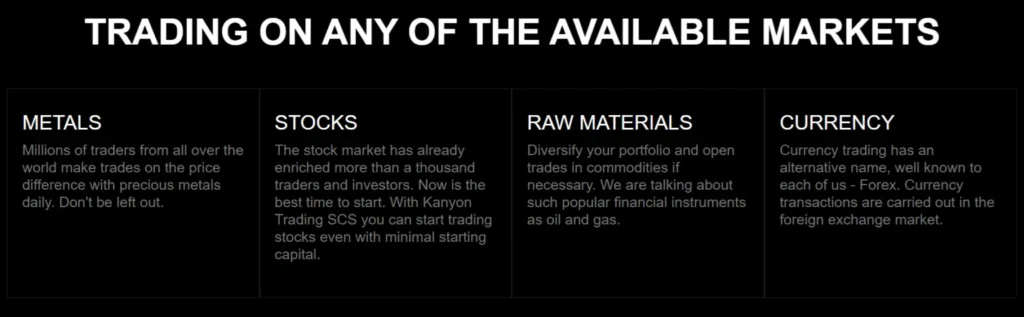Kanyon Trading SCS 1 скрин